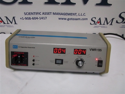 VWR Scientific EC Apparatus Corp VWR135 Electrophoresis Power Supply
