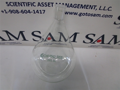 Chemglass Glass 2000mL Flask 29/42 Joints