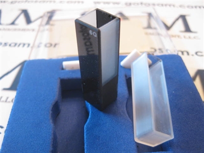 Cuvette Uv Silica 10mm, Set of Two